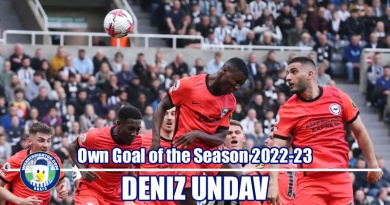 Deniz Undav has won WAB Brighton Goal of the Season 2022-23 for his stunning header against Newcastle United