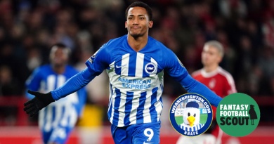 Joao Pedro scored twice for Brighton in FPL Gameweek 13 at Nottingham Forest