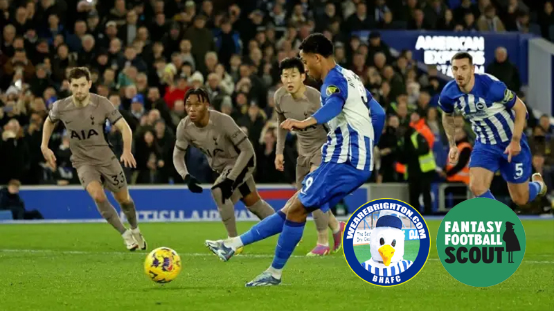 Joao Pedro returned his best ever FPL points score as Brighton beat Spurs 4-2