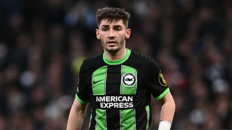 Billy Gilmour topped the Brighton player ratings for February 2024
