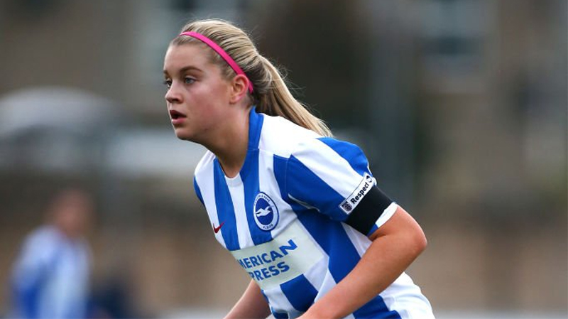 Alessia Russo played for Brighton Women in 2019