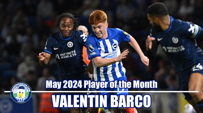 Valentin Barco has won WAB Brighton May 2024 Player of the Month