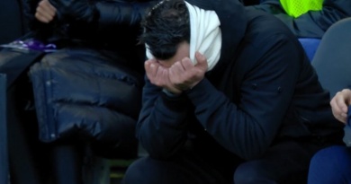 Roberto De Zerbi was left despondent after Brighton lost 3-0 to Fulham in March of the 2023-24 season