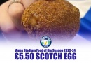 Brighton charged £5.50 for a scotch egg at the Amex Stadium in the 2023-24 season