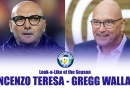 Brighton coach Vincenzo Teresa and Gregg Wallace have been voted WAB Look-a-Like of the Season 2023-24 for the second year running