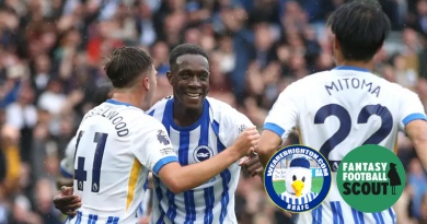 Danny Welbeck scored another goal against Manchester United for Brighton in FPL Gameweek 2