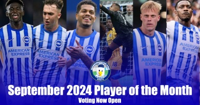 The nominations for the WAB September 2024 Brighton Player of the Month