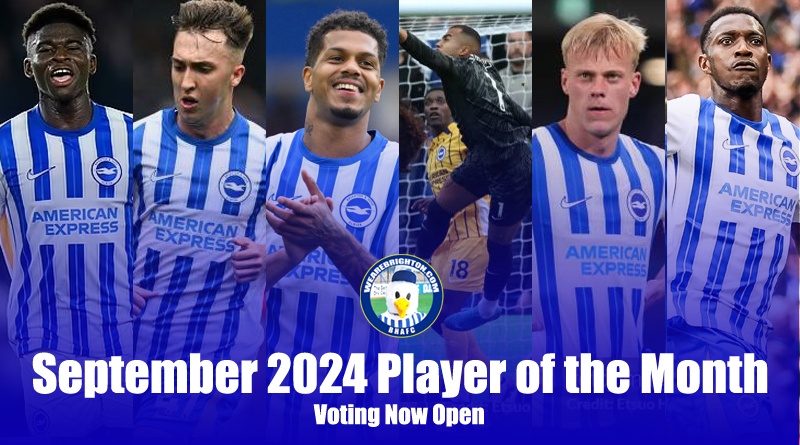 The nominations for the WAB September 2024 Brighton Player of the Month