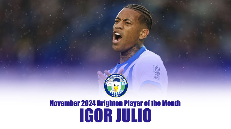 Igor has been voted WAB Brighton Player of the Month for November 2024