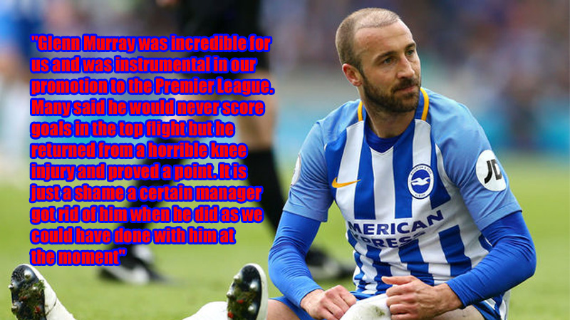 Crystal Palace fans views on Glenn Murray