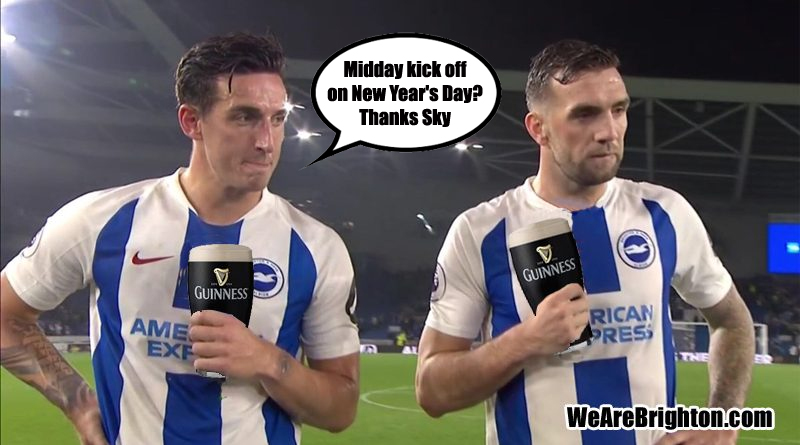 Lewis Dunk and Shane Duffy in our match preview for Brighton versus Chelsea which takes place on New Year's Day 2020