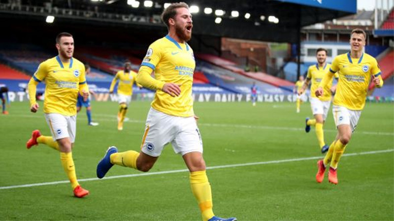 Alexis Mac Allister scored a last minute equaliser as Brighton drew 1-1 at Crystal Palace to finish third in the Albion player ratings