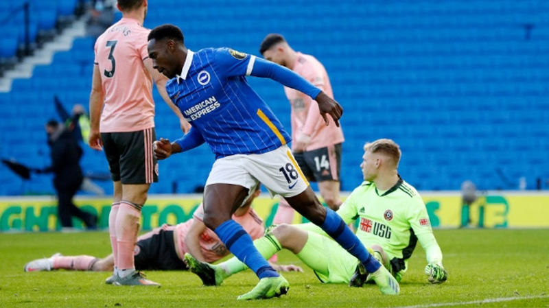 Danny Welbeck topped the player ratings for Brighton 1-1 Sheffield United thanks to his late goal which spared Albion blushes