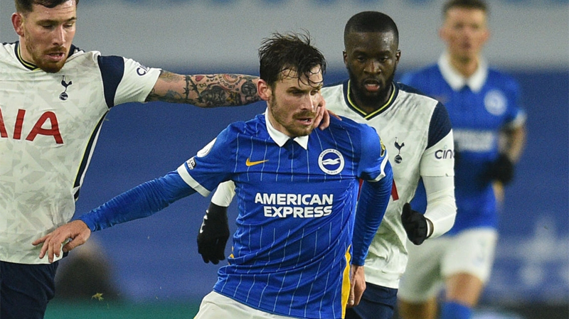 Pascal Gross was the highest scoring Brighton player in the player ratings for the Seagulls' 1-0 win over Spurs