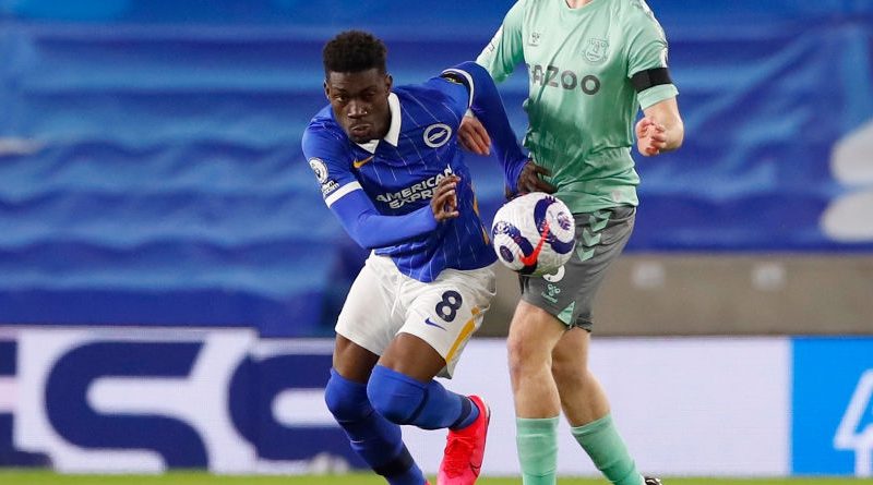 Yves Bissouma topped the player ratings with another outstanding performance as Brighton drew 0-0 with Everton