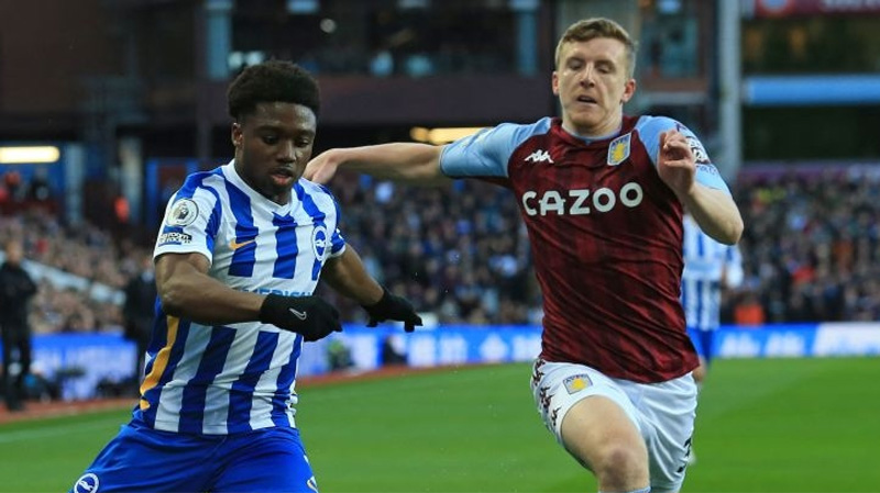 Tariq Lamptey topped the WAB Player Ratings as Brighton lost 2-0 away at Aston Villa