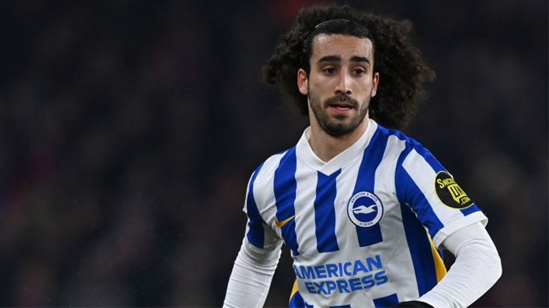 Marc Cucurella topped the player ratings for Brighton in their 1-1 draw with Crystal Palace