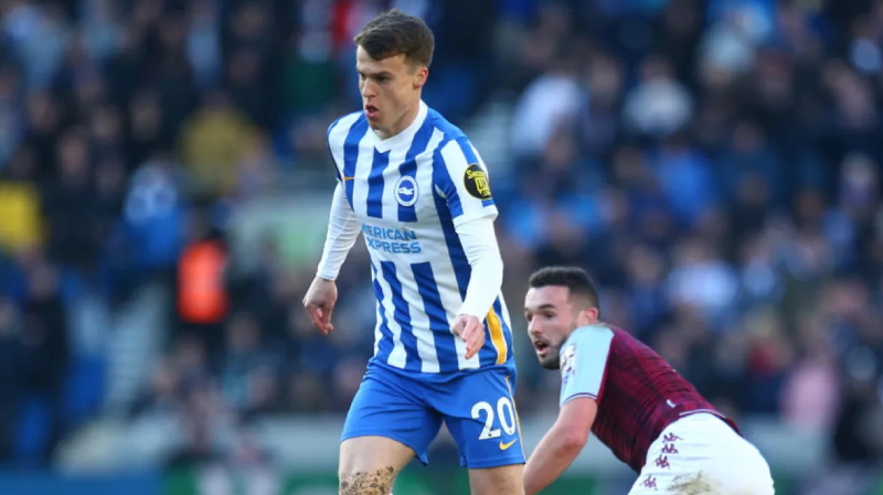 Solly March topped the player ratings in a disappointing Brighton display as it finished Albion 0-2 Aston Villa at the Amex