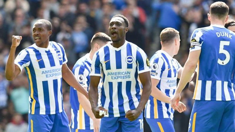 Danny Welbeck scored the Albion's first goal at the Amex for 96 days and topped the player ratings as Brighton drew 2-2 with Southampton