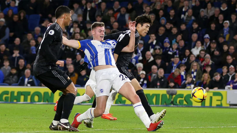 Evan Ferguson scored his first Brighton Premier League goal in the 2-4 defeat against Arsenal