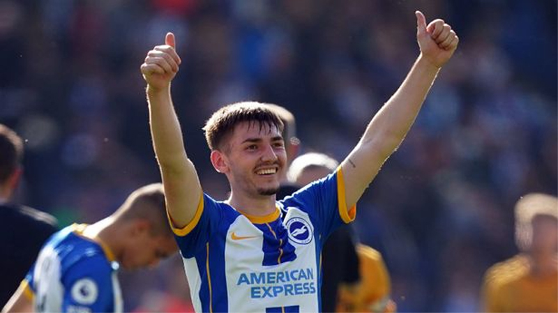 Billy Gilmour topped the player ratings as Brighton hammered Wolves 6-0 to record their biggest ever top flight win