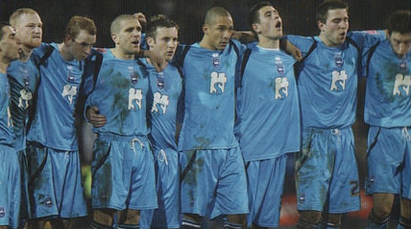 Brighton were beaten by Luton Town in the Johnstone Paint Trophy Southern Section Final in 2009