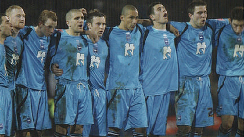 Brighton were beaten by Luton Town in the Johnstone Paint Trophy Southern Section Final in 2009