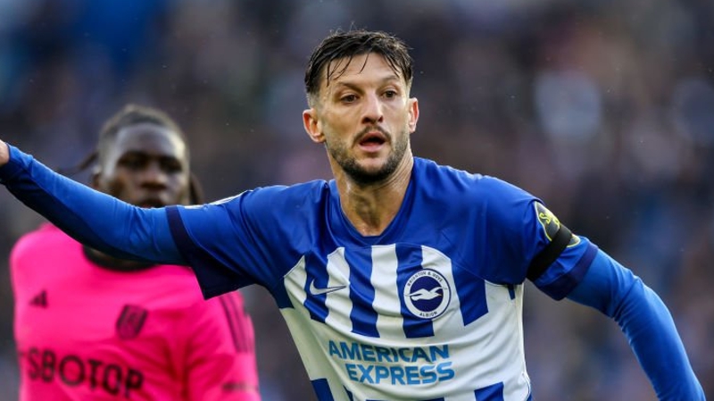 Adam Lallana topped the player ratings in Brighton 1-1 Fulham