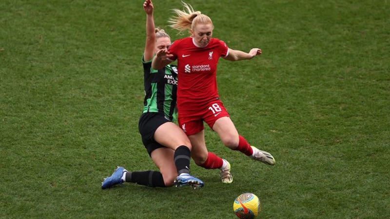 Brighton Women suffered a 4-0 WSL defeat away at Liverpool