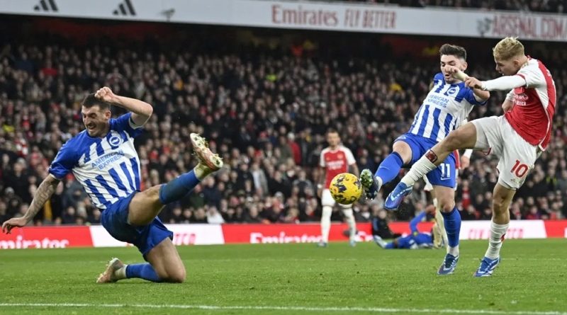 Lewis Dunk topped the player ratings as Brighton lost 2-0 away against Arsenal