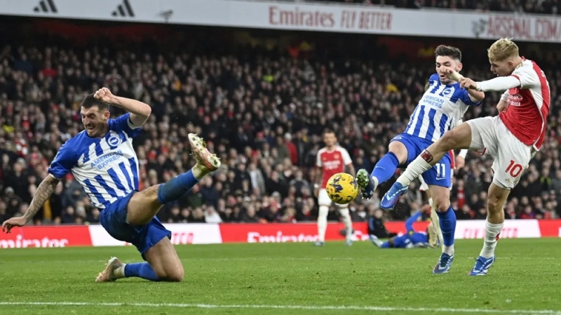 Lewis Dunk topped the player ratings as Brighton lost 2-0 away against Arsenal