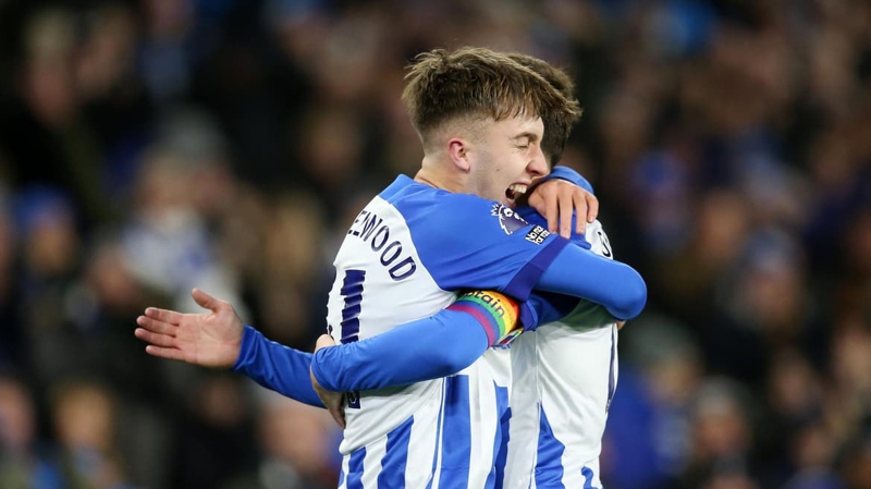 Jack Hinshelwood and Pascal Gross both scored highly in the Brighton 2-1 Brentford player ratings