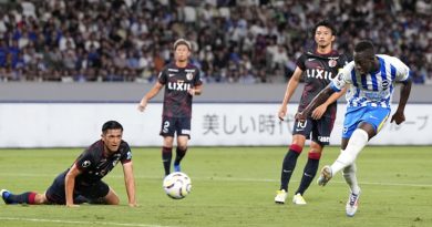 Yankubu Minteh opens the scoring in Kashima Antlers 1-5 Brighton