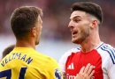 Joel Veltman topped the Arsenal 1-1 Brighton ratings after playing a part in the Declan Rice red card