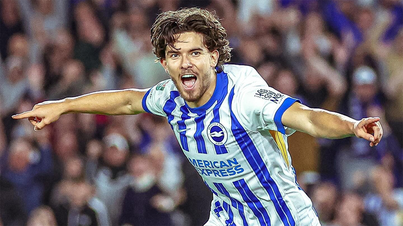 Ferdi Kadioglu scored his first Brighton goal as the Albion defeated Wolves 3-2 in the League Cup