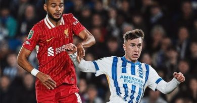 Brajan Gruda topped the Brighton 2-3 Liverpool player ratings on his full debut for the Albion