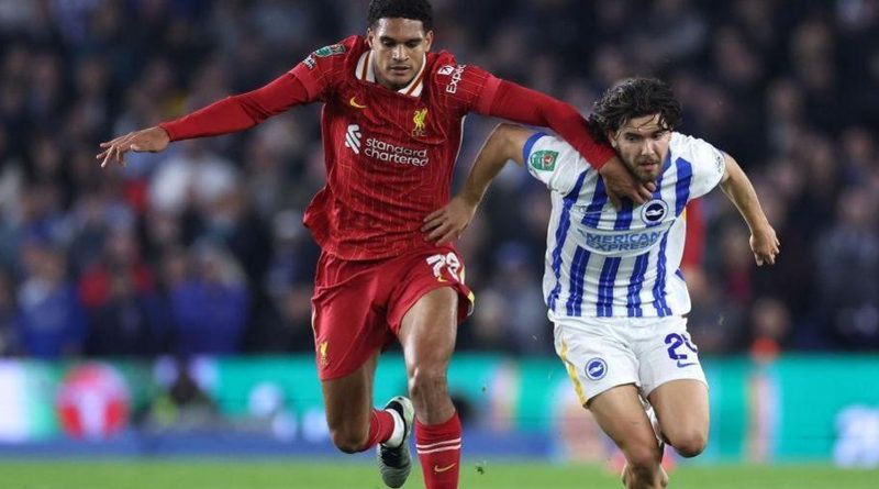 Brighton 2-3 Liverpool saw the Albion eliminated from the League Cup