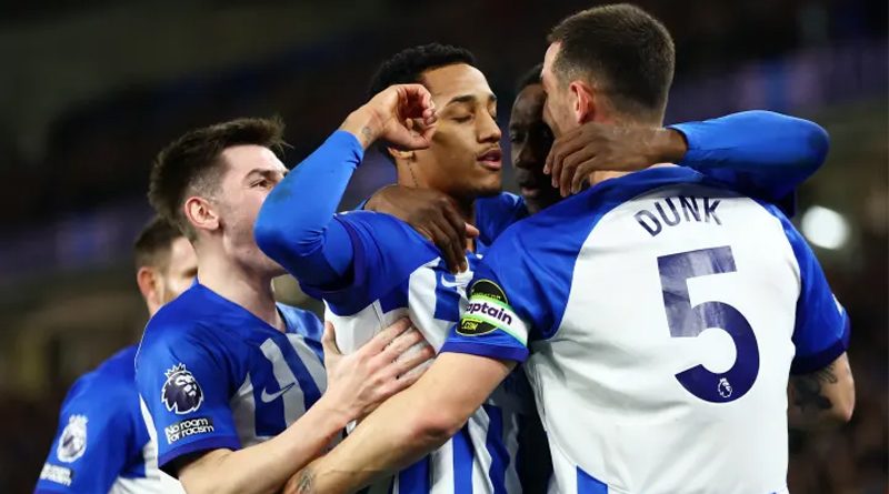 Brighton beat Spurs 4-2 at the Amex in December 2023