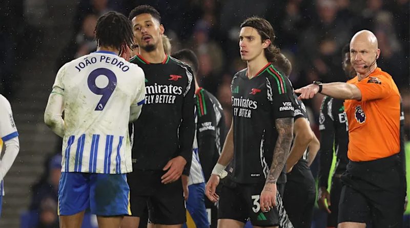 Brighton held Arsenal to a 1-1 draw at the Amex