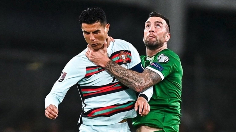 Brighton defender Shane Duffy helped the Republic of Ireland keep a clean sheet against Portugal and Cristiano Ronaldo