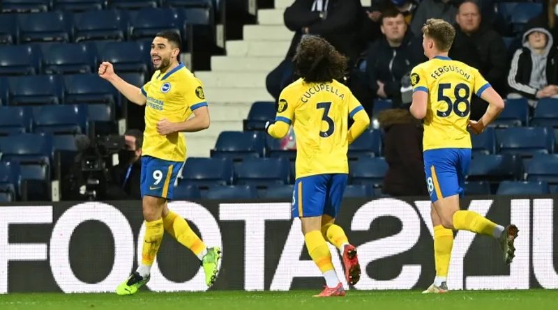 Neal Maupay scored the winner as Brighton won 1-0 at the Hawthorns in the FA Cup against West Brom