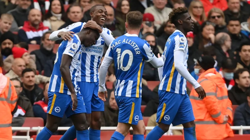 Brighton won 2-1 at Arsenal on the same day that Nobel Yeats won the Grand National at Aintree