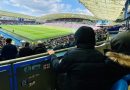 Fans watching football at the Amex Stadium, home of Brighton & Hove Albion