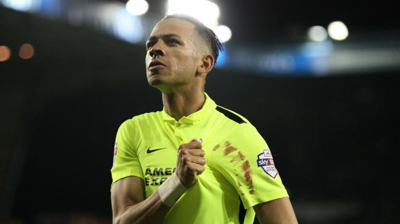 Liam Rosenior during the 2015-16 Championship playoff semi final first leg between Brighton and Sheffield Wednesday