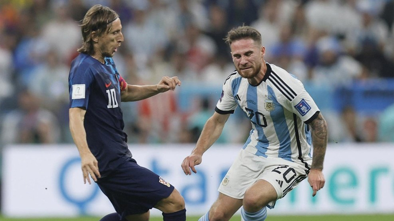 Alexis Mac Allister has made it to the World Cup final after helping Argentina overcome Croatia