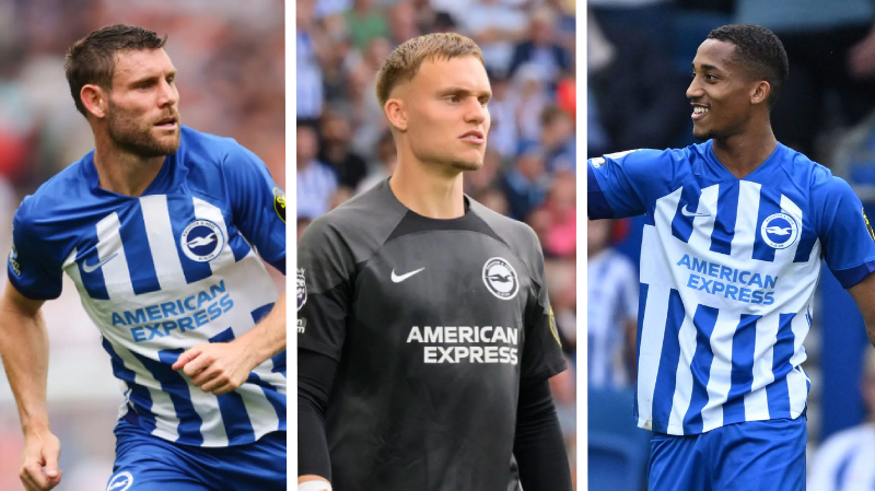 James Milner, Bart Verbruggen and Joao Pedro all signed for Brighton in the summer 2023 transfer window