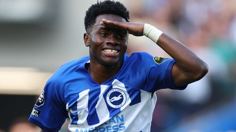 Simon Adingra scored an excellent goal as Brighton drew 2-2 with Liverpool