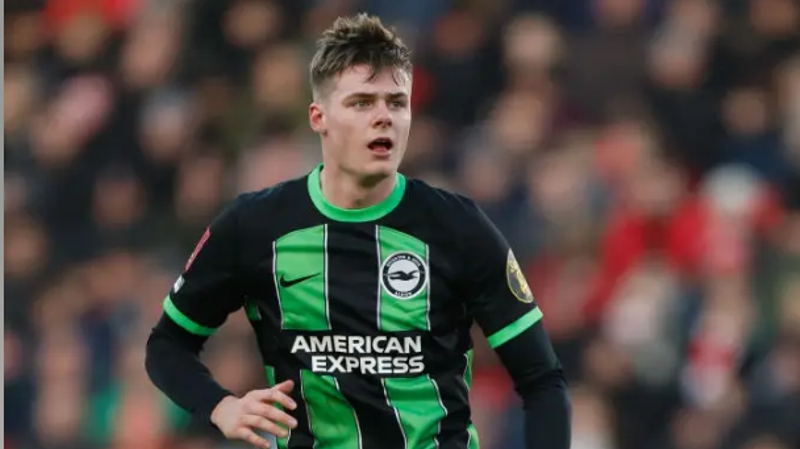 Evan Ferguson has been linked with a British record transfer fee move from Brighton to Chelsea