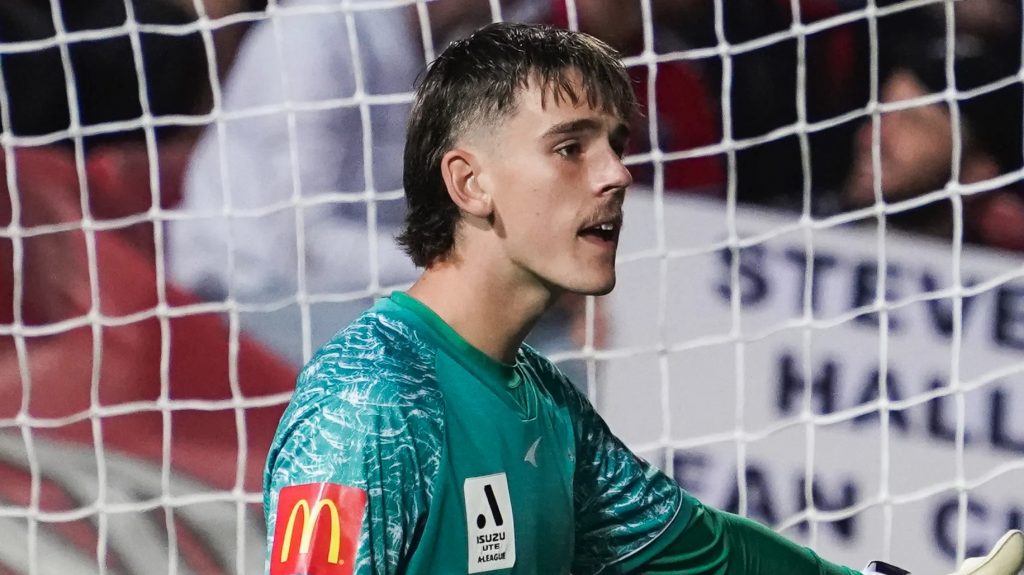 Brighton have signed 19-year-old goalkeeper Steven Hall from Adelaide United