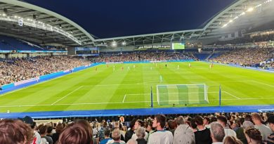 The Amex Stadium North Stand during Brighton 4-0 Crawley Town in the League Cup